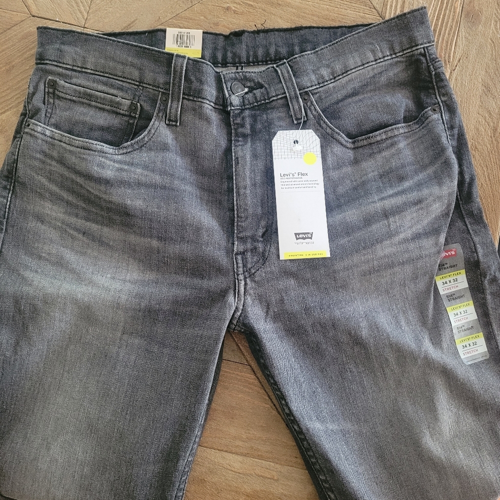Mens Levi's 514 Straight Stretch Jean